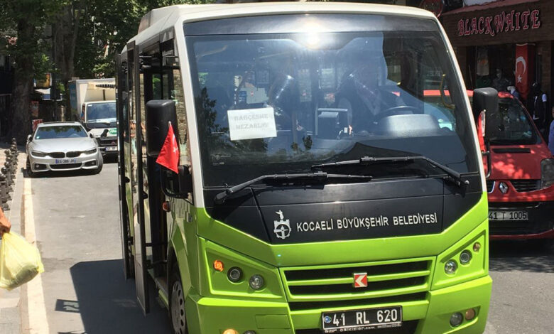 Kocaeli’de mezarlıklara ücretsiz ulaşım