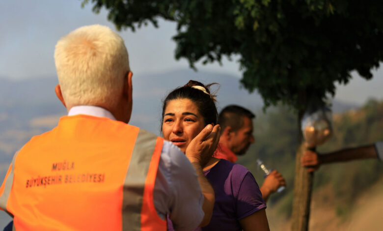 Muğla’daki yangın bölgelerine Başkan Gürün’den inceleme