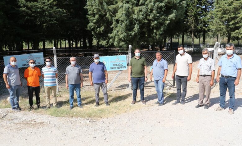 Soma ve Kırkağaç’ta mezarlık güvende