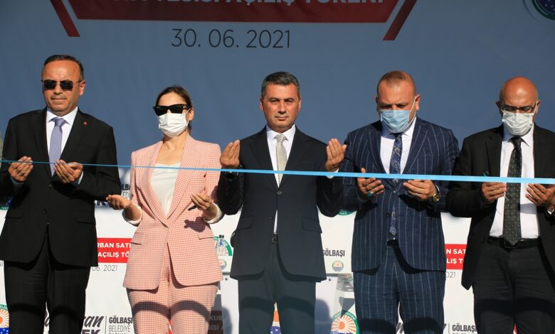 Ankara Gölbaşı’nda modern kurban tesisi açıldı