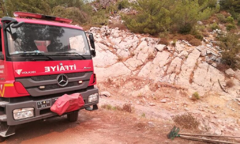 Muğla Akçakaya’dan itfaiye ekiplerine teşekkür