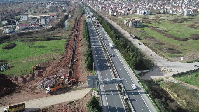 Alikahya Stadyum bağlantı yolunda ilk kazma vuruldu