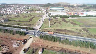 Alikahya Stadyum bağlantı yolunda ilk kazma vuruldu