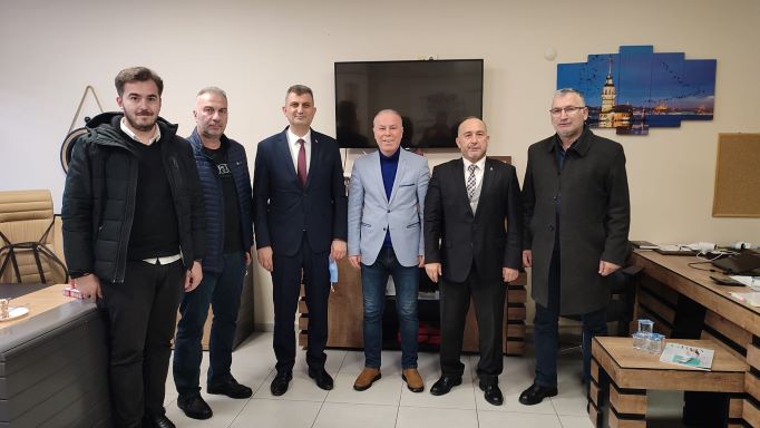 Basın mensupları ziyaret edilerek özel günleri kutlandı