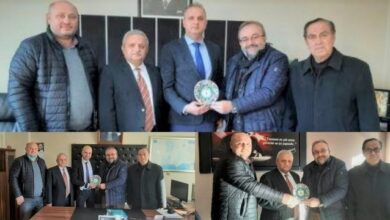 Başkan Kalyoncu Artvinli bürokratlara ziyaretlerini sürdürüyor