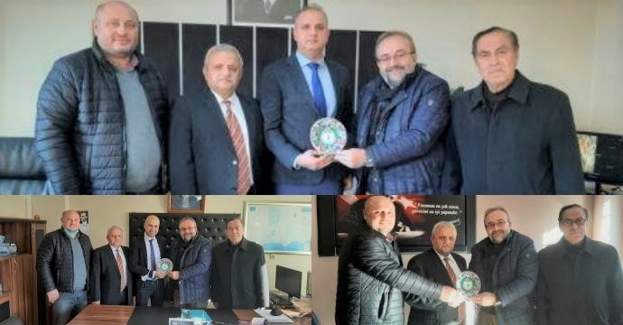 Başkan Kalyoncu Artvinli bürokratlara ziyaretlerini sürdürüyor
