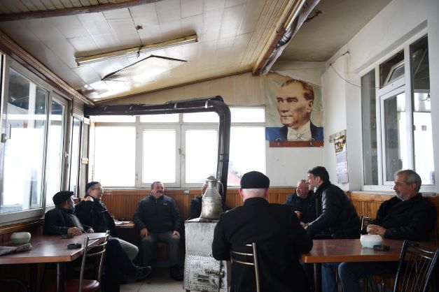 Başkan Kocaman Avluburun'da Kar Mesaisinde