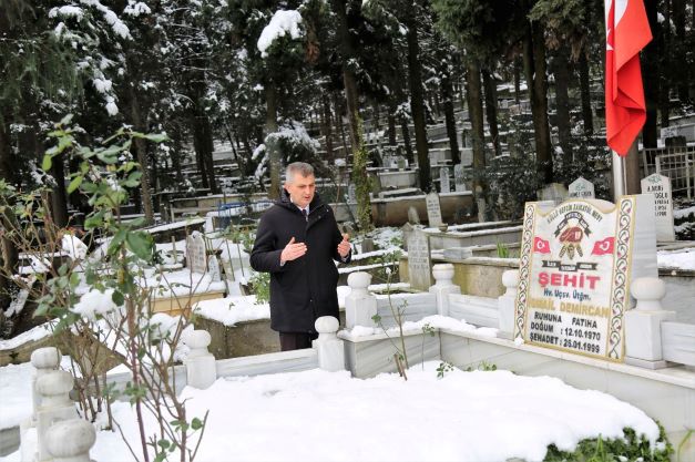 Başkanı Sezer Şehit Ailelerini Yalnız Bırakmıyor