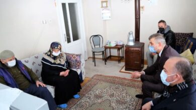 Başkanı Sezer Şehit Ailelerini Yalnız Bırakmıyor