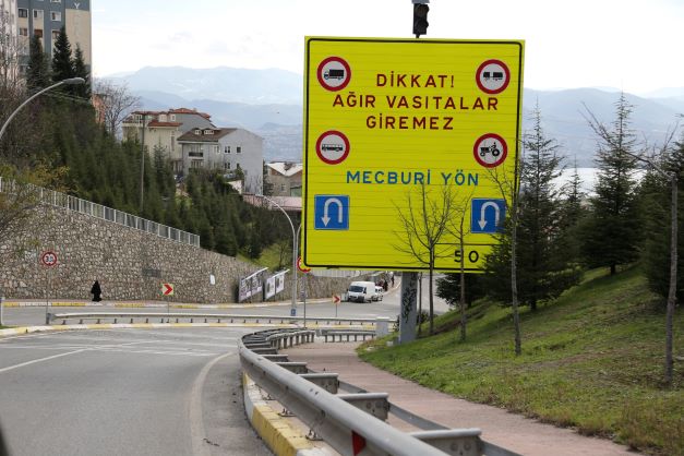 EDESİS santral yokuşunda kaza riskini azaltıyor