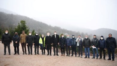 Gündoğdu ve Kocaman Teleferik Projesi Alanını İnceledi