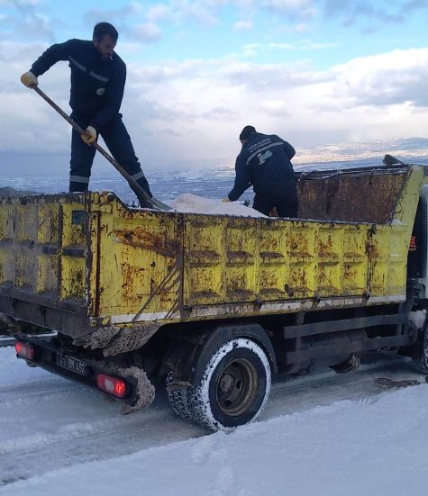 Kartepe Belediyesi Kar Mesaisinde