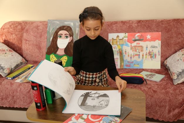 KO-MEK küçük ressama renk oldu