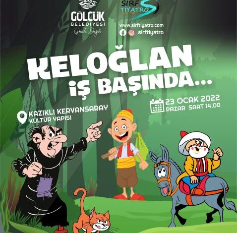 Keloğlan Gölcüklü Çocuklarla Tiyatroda Buluşacak