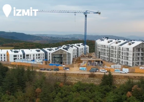 Kiptaş İzmit Çınar Evleri Projesi hızla devam ediyor