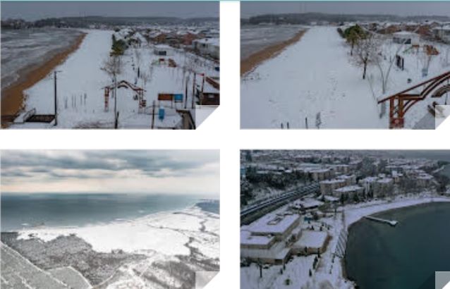 Kocaeli karda bir başka güzel