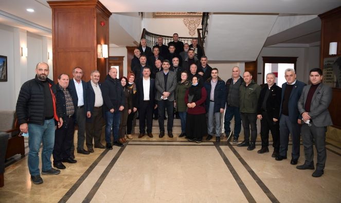 Kocaman ve Muhtarlar Her Ay Buluşuyor