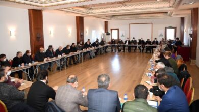 Kocaman ve Muhtarlar Her Ay Buluşuyor