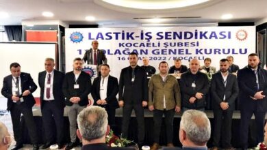Lastik İş Kocaeli'de yeni başkan Akın Giray