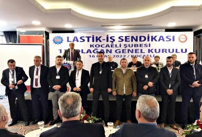 Lastik İş Kocaeli'de yeni başkan Akın Giray