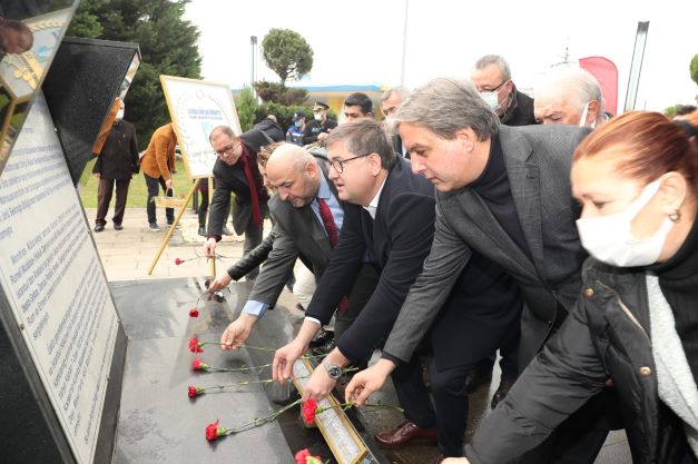 Yahya Kaptan Anıtının Başında Anıldı