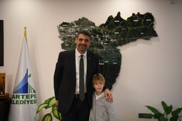 Minik Yıldız Eren'den Kocaman'a Ziyaret