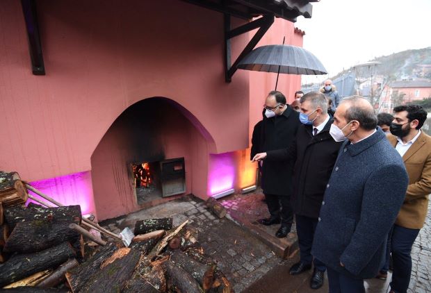 Osmanlı Dönemi Tarihî Hamam'da restorasyon çalışmaları tamamlandı