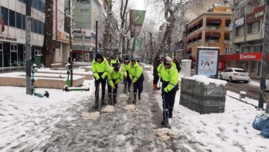 Park ve Bahçeler hiç durmadan çalıştı