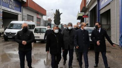 Vali Yavuz ve Başkan Bulut’tan Sanayi Sitesi esnafına ziyaret