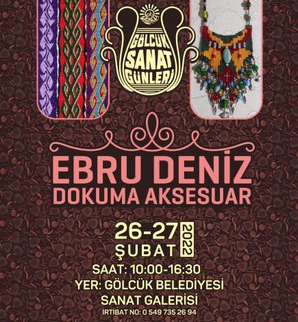 Gölcüklü kadınlar aksesuarlarını dokuyacaklar