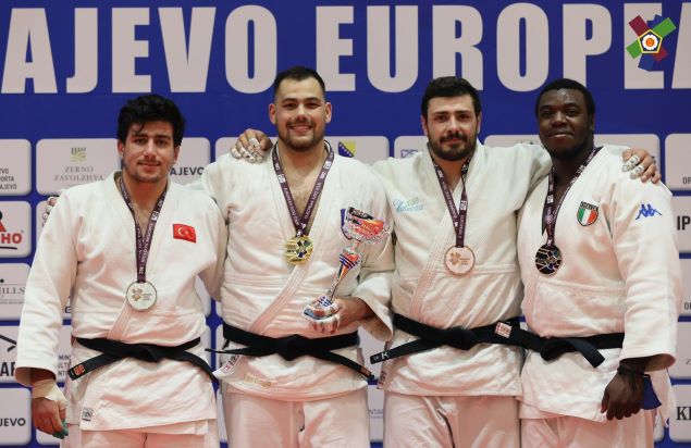 Judocular Bosna’dan madalya ile dönüyor