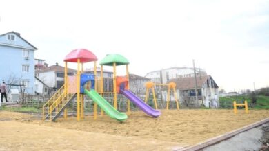 Kartepe'ye yeni kaldırım ve yeni park