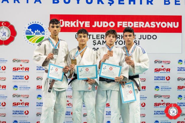 Ümit judoculardan 14 madalya