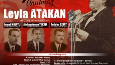 Leyla Atakan ve çalışma arkadaşları vefatlarının 51’nci yılında anılacak
