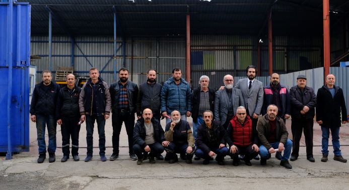 Onur Okyay Doğu Sanayii Vezir çiftliği esnafları ile bir araya geldi