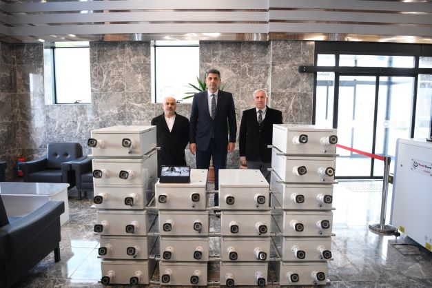 60 noktaya Güvenlik Kamerası Kuruluyor