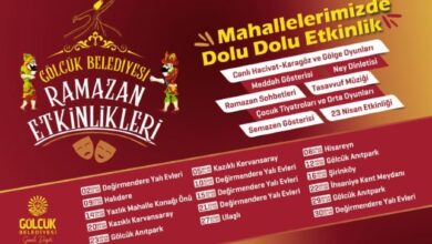 Gölcüklüler Ramazan Ayını Dolu Dolu Yaşayacak