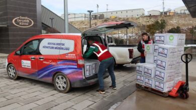 İhtiyaç sahibi vatandaşlara Ramazan kolisi desteği başladı