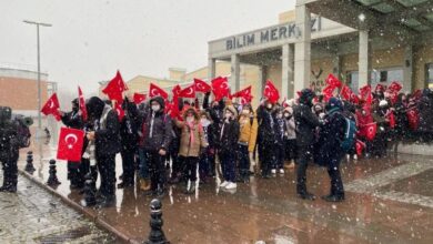 İzcilerden Çanakkale Şehitleri Saygı Yürüyüşü