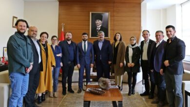 Mimarlar Odası, KOTSİAD ve Pastacılar Odası’ndan KOTO’ya ziyaret