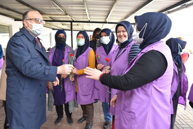 KSO ve Bizimköy’de 8 Mart kutlaması