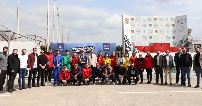 Karting Turnuvası’nda kupalar sahiplerini buldu