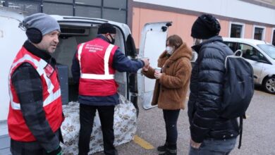 Sıcak çorba hizmeti