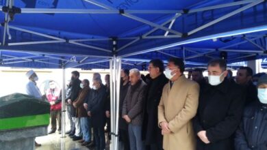 Hüseyin Mert son yolculuğuna uğurlandı