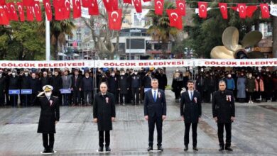 Gölcük’te 18 Mart Şehitler Günü ve Çanakkale Deniz Zaferi Etkinlikleri
