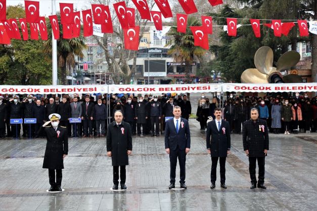Gölcük’te 18 Mart Şehitler Günü ve Çanakkale Deniz Zaferi Etkinlikleri
