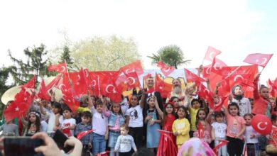 Gölcük Anıtpark'ta 23 Nisan Coşkusu