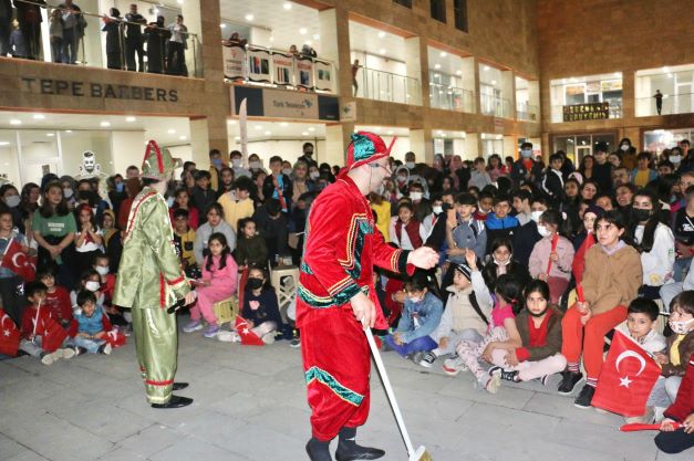 İlimtepeli çocuklar doyasıya eğlendi