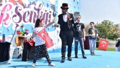 Kartepe'de Çocuklar 23 Nisan Coşkusunu Doyasıya Yaşadı