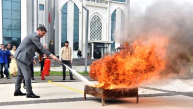 Kartepe'de Gerçeğini Aratmayan Tatbikat
